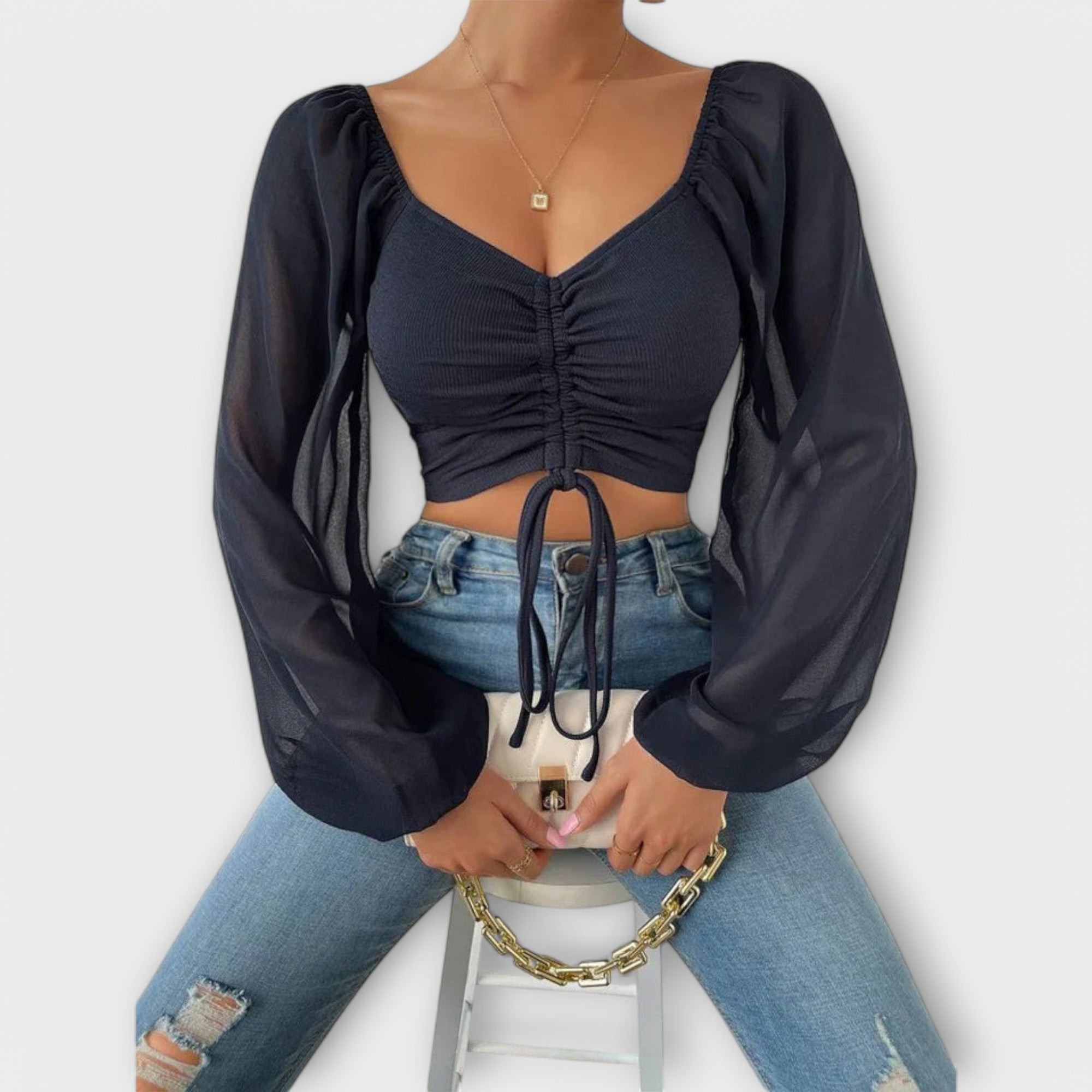 Jacqueline - Univerzális esti blúz