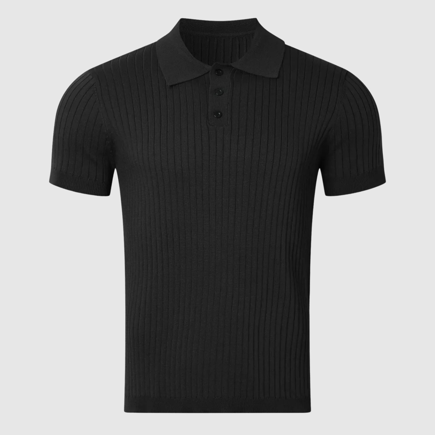 Benedek – Hal mintás póló gombbal