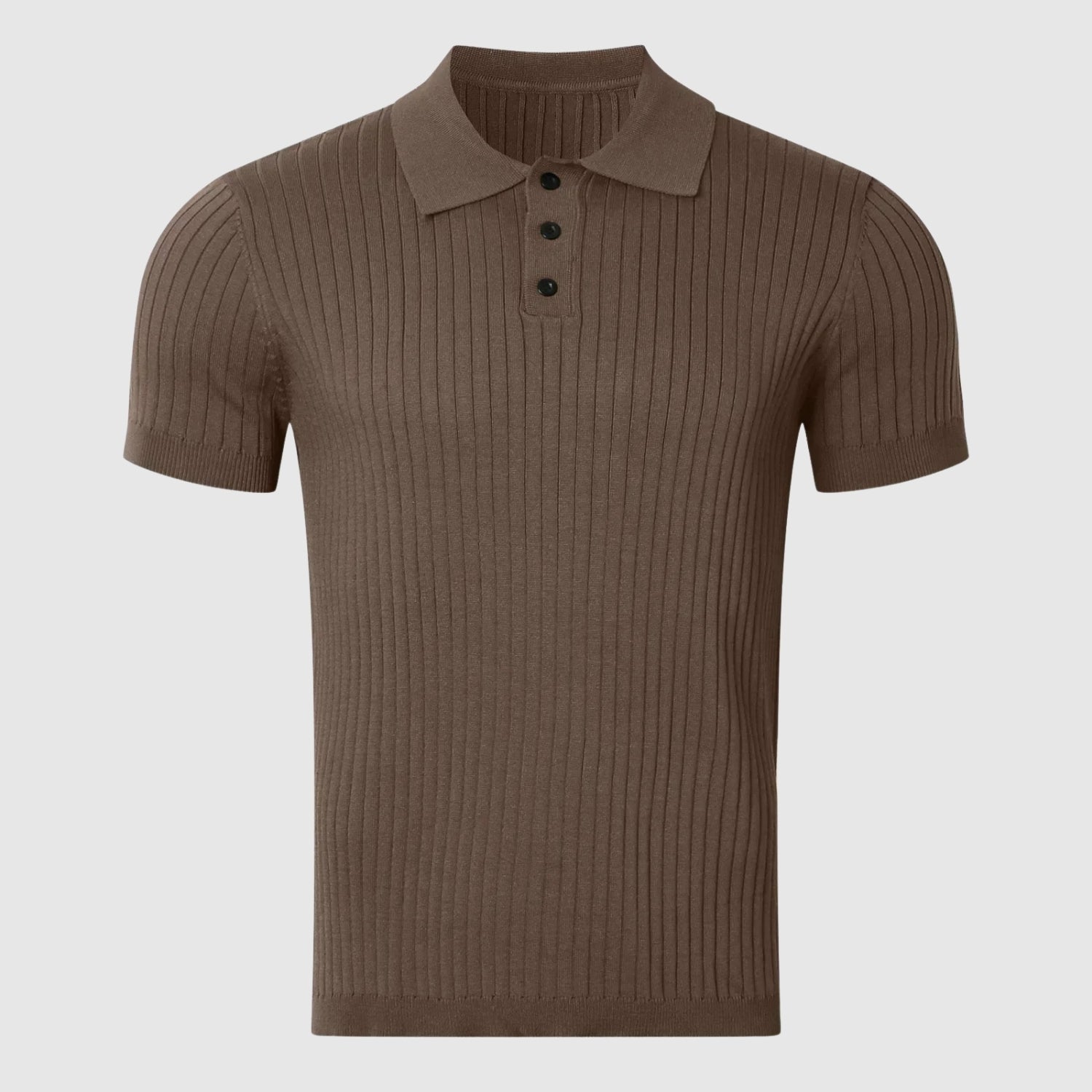 Benedek – Hal mintás póló gombbal